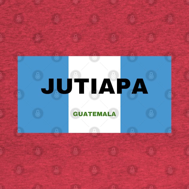 Jutiapa City in Guatemala Flag Colors by aybe7elf